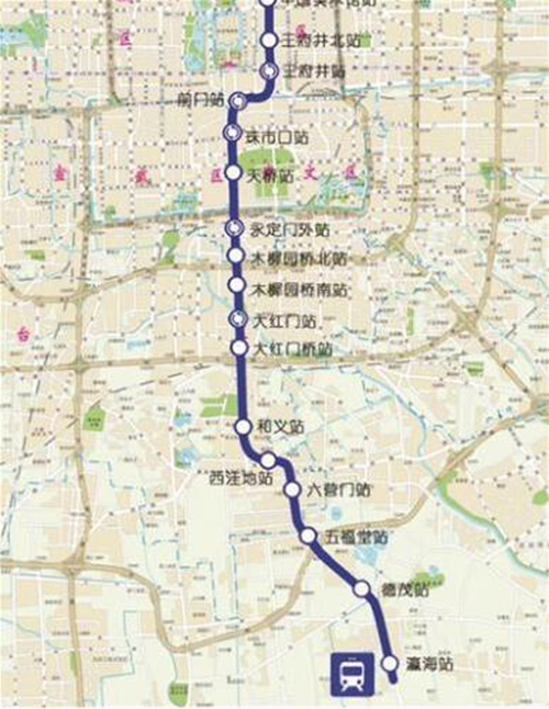 沿北京中轴线建设,贯穿城市南北的交通大动脉地铁8号线有了最新